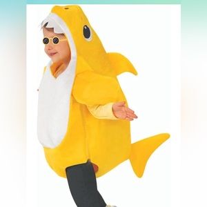 Pink fong baby shark toddler costume